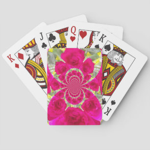 Baraja De Cartas Patrón de caleidoscopio de hermosas y asombrosas r