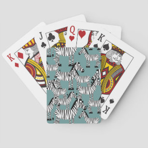 Baraja De Cartas Patrón de cebra