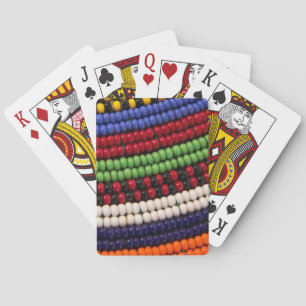 Baraja De Cartas Patrón de cuentas tribales masai