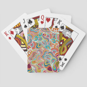 Baraja De Cartas Patrón de dibujo