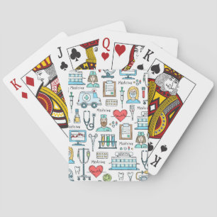 Baraja De Cartas Patrón de diseño médico