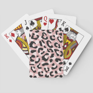 Baraja De Cartas Patrón de estampado animal