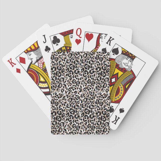 Baraja De Cartas Patrón de estampado animal (Reverso)
