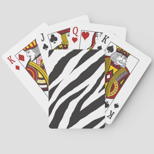 Baraja De Cartas Patrón de estampado animal (Reverso)