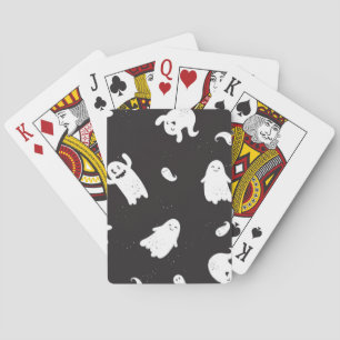 Baraja De Cartas Patrón de fantasma
