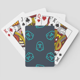 Baraja De Cartas Patrón de fantasmas