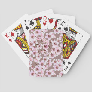 Baraja De Cartas Patrón de floración de cerezo
