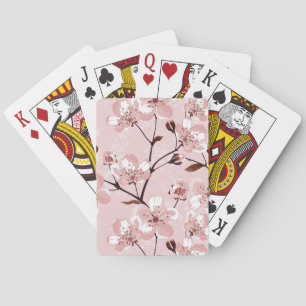 Baraja De Cartas Patrón de flores de flores de flores de flores de