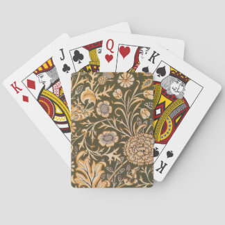 Baraja De Cartas Patrón de fondo de escritorio de William Morris Ch