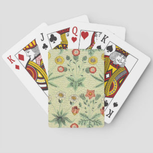 Baraja De Cartas Patrón de fondo de escritorio floral de William Mo