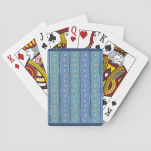 Baraja De Cartas Patrón de Huella de Pata