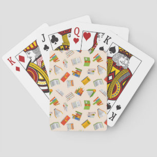 Baraja De Cartas Patrón de libro