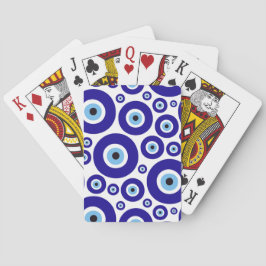 Baraja De Cartas Patrón de Ojo Malo, Ojo Griego, Ojo Turco, Nazar