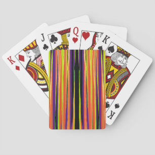 Baraja De Cartas Patrón de papel cortado colorido