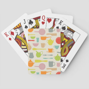 Baraja De Cartas Patrón de platos