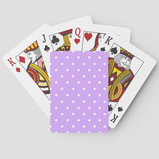 Baraja De Cartas Patrón de puntos polacos (Reverso)