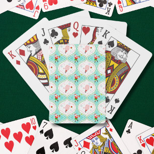 Baraja De Cartas Patrón de Santa Navidad Pickleball Ogee