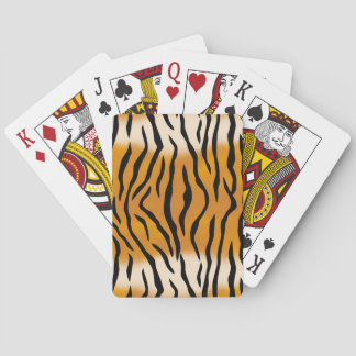 Baraja De Cartas Patrón de tigre rayado