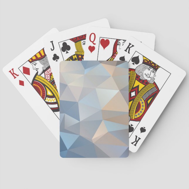 Baraja De Cartas Patrón de triángulo resumen de Guay (Reverso)