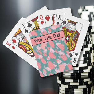 Baraja De Cartas Patrón Divertido Colorido