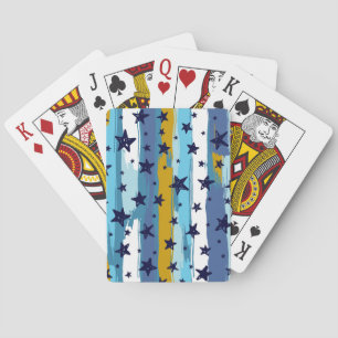 Baraja De Cartas Patrón estelar sin foco: fondo versátil