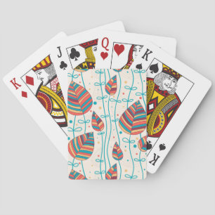 Baraja De Cartas Patrón floral 5