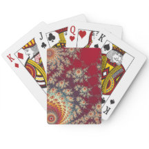 Patrón floral espiral