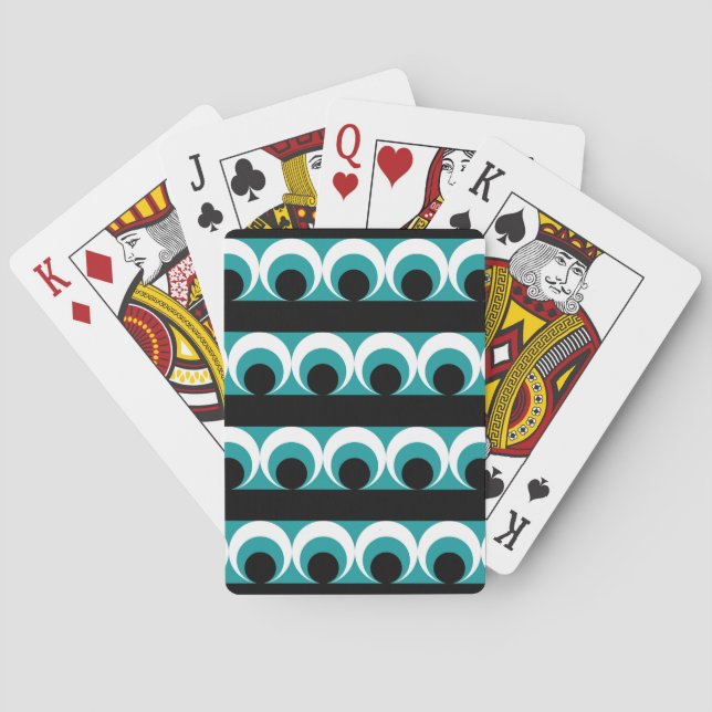 Baraja De Cartas Patrón geométrico (Reverso)