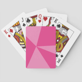 Baraja De Cartas Patrón geométrico de triángulos