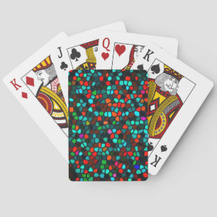 Baraja De Cartas Patrón multicolor