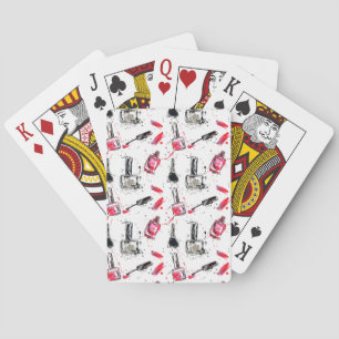 Baraja De Cartas Patrón polaco de nail