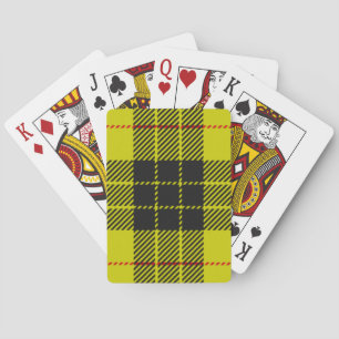 Baraja De Cartas Patrón tartán de MacLeod
