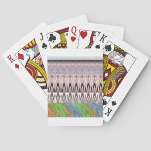 Baraja De Cartas Patrón tradicional de África Asia