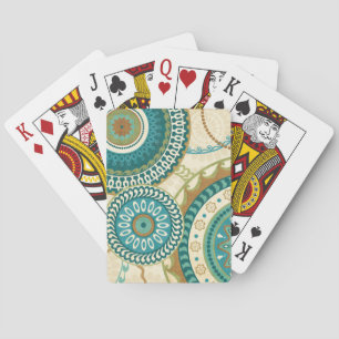 Baraja De Cartas Patrones circulares
