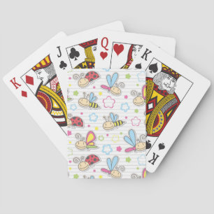 Baraja De Cartas pattern with insects