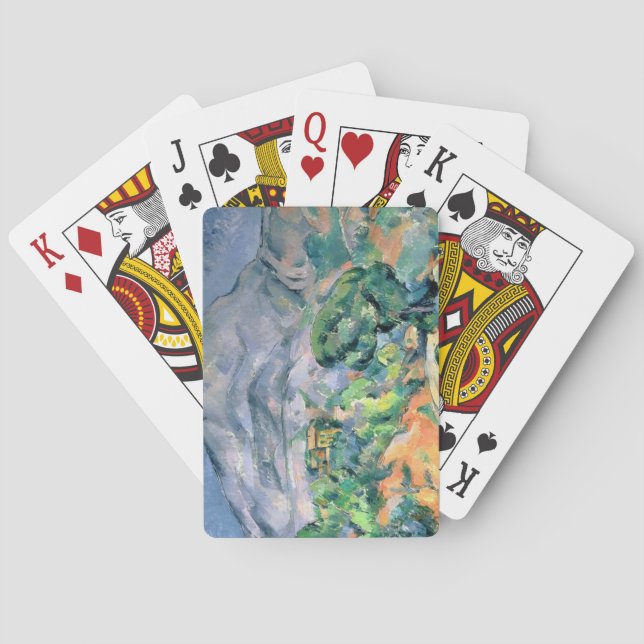 Baraja De Cartas Paul Cezanne | Mont Sainte-Victoire, 1900 (Reverso)