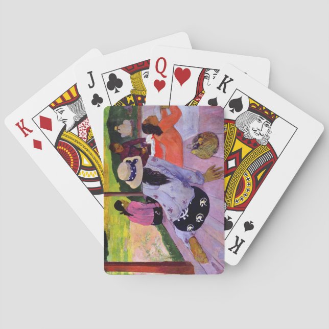 Baraja De Cartas Paul Gauguin el | la siesta, 1891-2 (aceite en (Reverso)