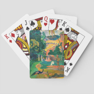 Baraja De Cartas Paul Gauguin - Paisaje con Peacocks / Matamoe