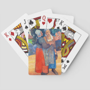 Baraja De Cartas Paul Gauguin - Paysannes Breton