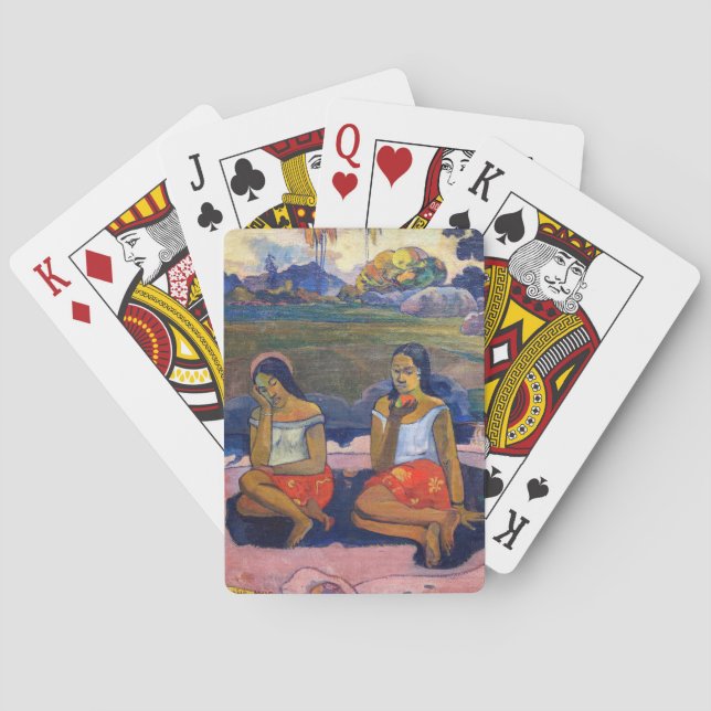 Baraja De Cartas Paul Gauguin - Primavera sagrada, dulces sueños (Reverso)