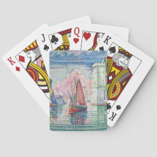 Baraja De Cartas Paul Signac - Entrada del puerto de La Rochelle