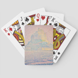 Baraja De Cartas Paul Signac - Mont Saint Michel, Niebla y Sol