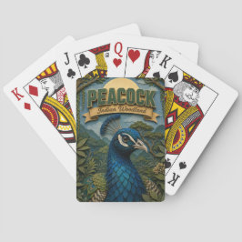 Baraja De Cartas Pavo real Indian Woodland POPCUT
