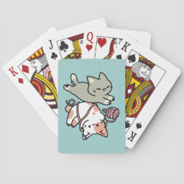 Baraja De Cartas Paws and Play – Adorable Cat Illustration
