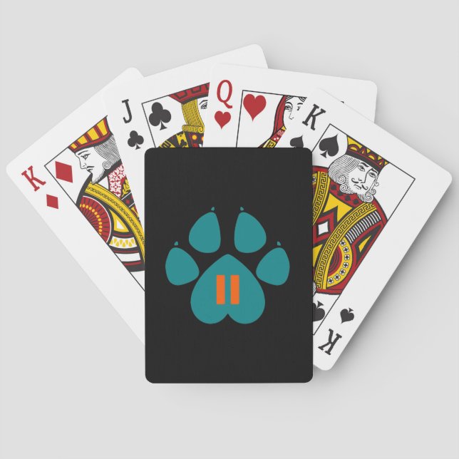 BARAJA DE CARTAS PAWS PLAYING CARDS (Reverso)