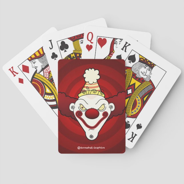 Baraja De Cartas ¡Payaso! (Reverso)