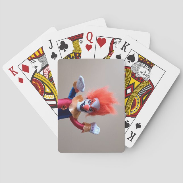 Baraja De Cartas Payaso cobarde colorido (Reverso)