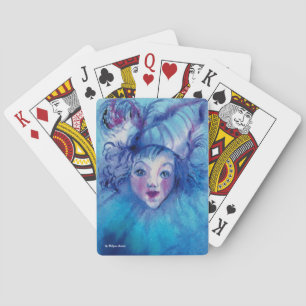 BARAJA DE CARTAS PAYASO DE AZUL