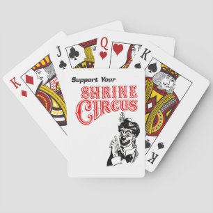 Baraja De Cartas Payaso de circo de la capilla