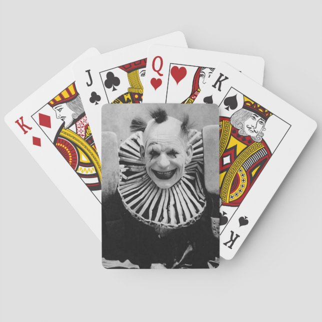 Baraja De Cartas Payaso de cosquillas frías (Reverso)